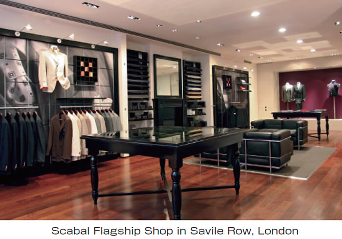Scabal Flagship Shop in Savile Row, London
